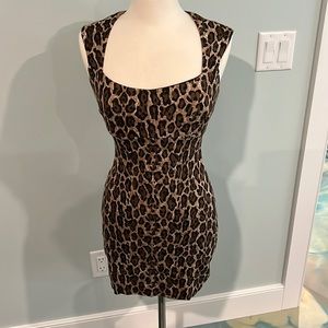 Cache leopard dress